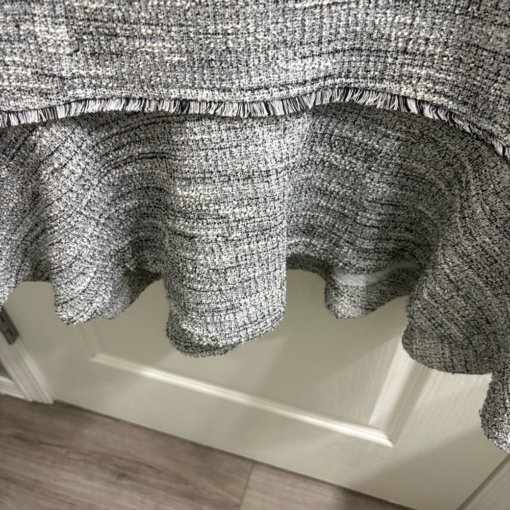Banana Republic Boucle Tweed Flounce Dress - Picture 7 of 8